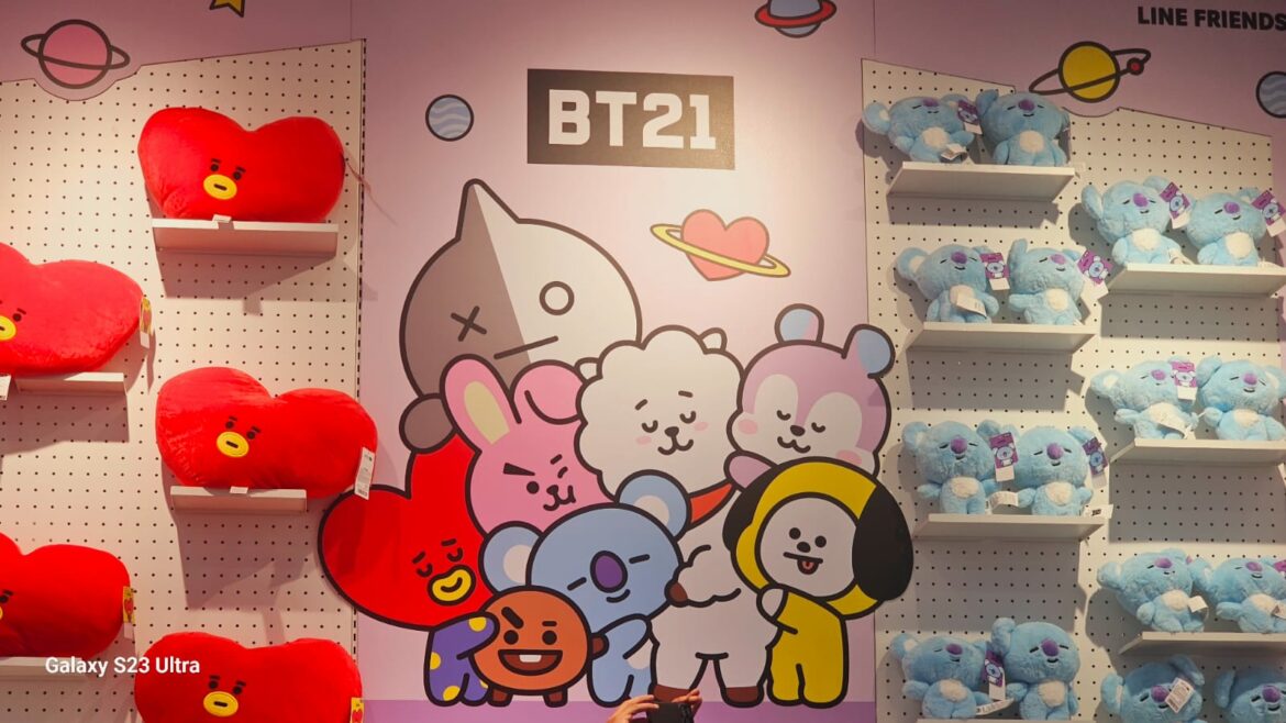 BT21 llega a la tienda Miniso de Guatemala.