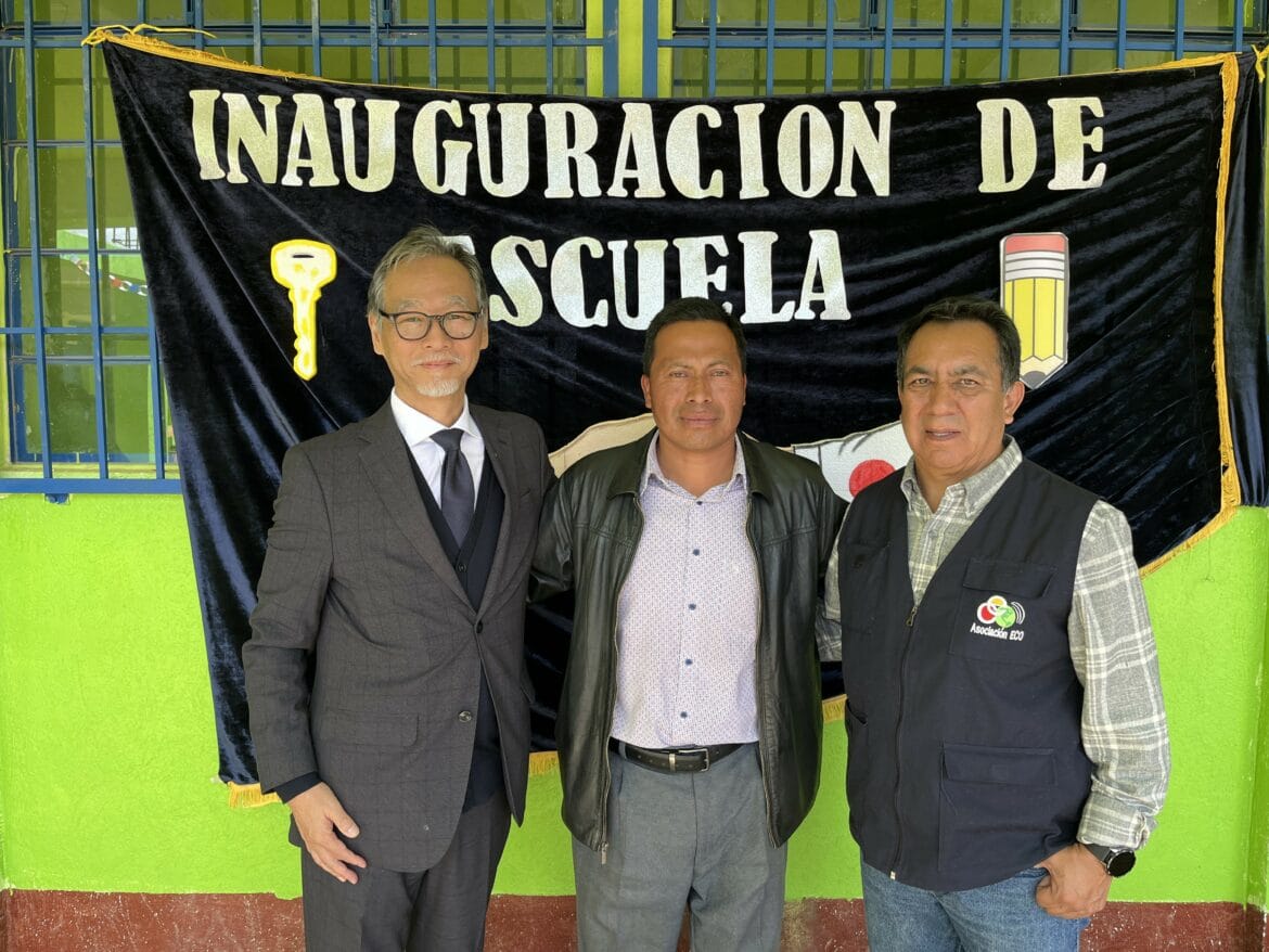 Talhuito recibe mejoras a su escuela para beneficiar a 320 niños.